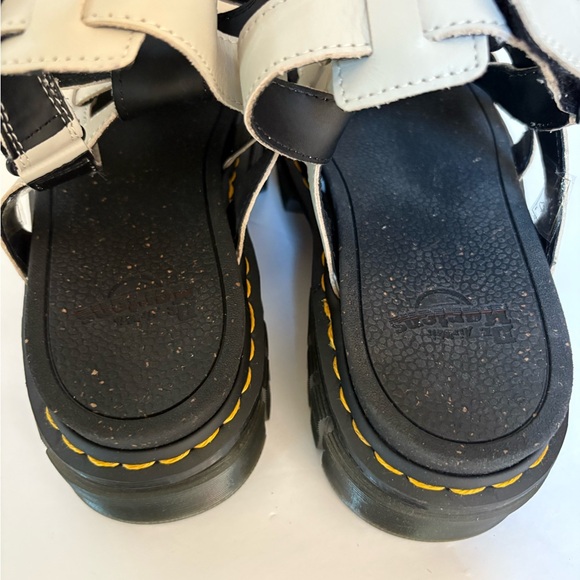 NWOT Dr. Martens Ricki Nappa Lux Leather Platform Gladiator Sandals Size 10 - Picture 13 of 14